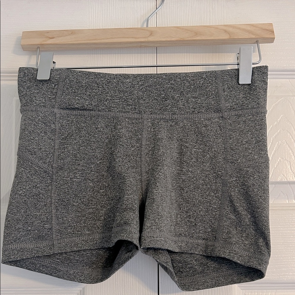 Aeropostale Heather Gray Women's Athletic Shorts